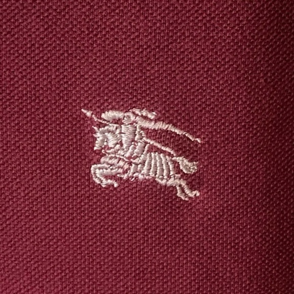 Burberry Brit Dark Pink / Rose Men’s Polo Shirt Size XXL - Picture 2 of 9
